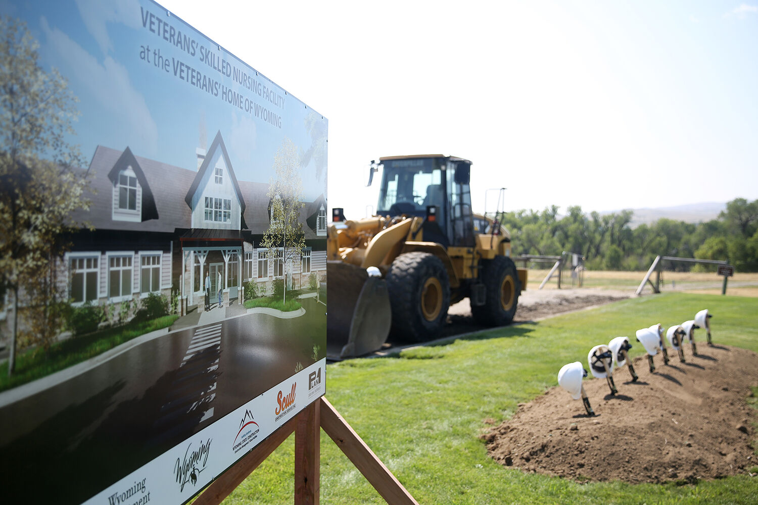 A digital model of the nursing facility was included in the presentation